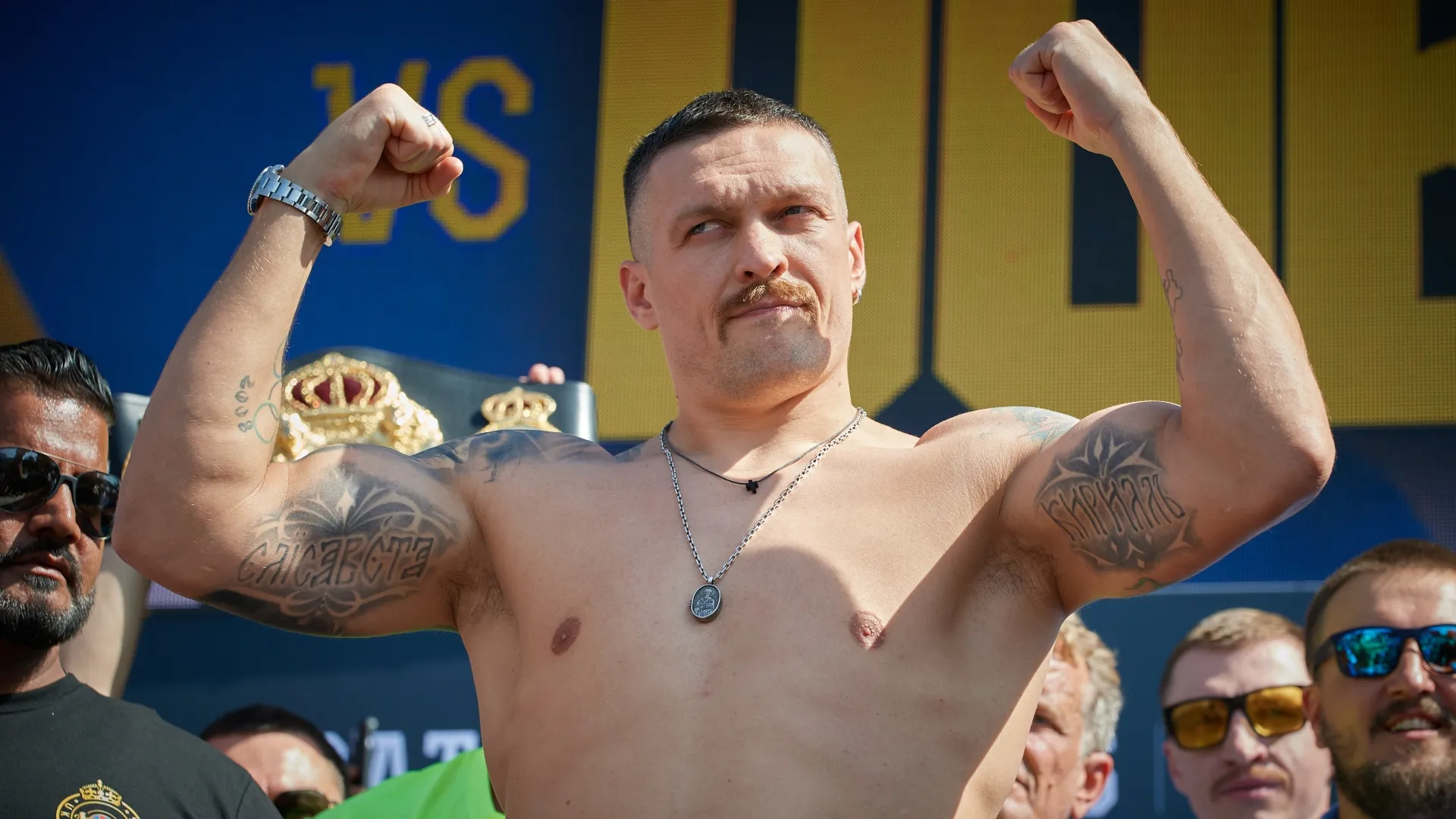 Usyk Faces Challenges Keeping Heavyweight Titles